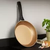 Pann Russell Hobbs RH01666BEU7 24 cm, mittenakkuv, must