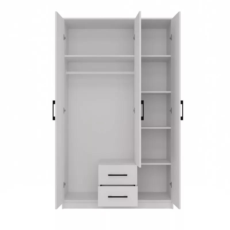 Riidekapp Topeshop ROMANA 120 BIEL