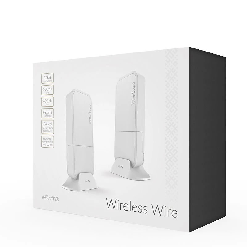 Mikrotik RBWAPG-60ADKIT traadita pääsupunkt 1000 Mbit/s valge Power over Ethernet (PoE)