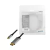 LogiLink CUA0100 kaabli pistikuüleminek DisplayPort USB 3.2 Gen1 USB-C 1,8 m must hall