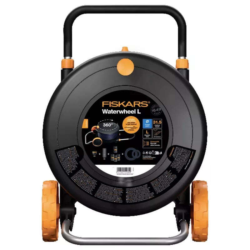 Fiskars Comfort voolikukäru L ratastega 30 m 1071670