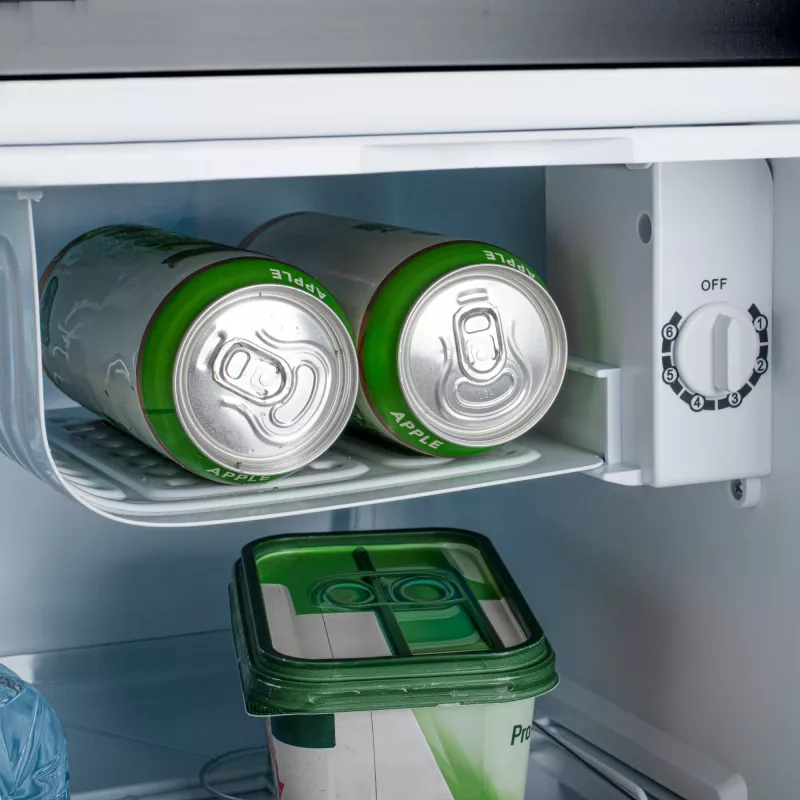 Adler Refrigerator | AD 8096 | Energiatõhususe klass E | Vabaltseisev | Kappkülmik | Kõrgus 49,5 cm | Külmiku netomaht 45 L | 39 dB | Must