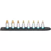 Torx-otsakukomplekt Hazet 992T-SR/8 — 8-osaline lühike Torx T20–T60