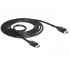 DeLOCK - DisplayPort-kaabel - DisplayPort (M) kuni DisplayPort (M) - 1,5 m - 4K tugi - must (85508)