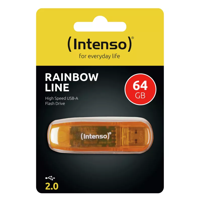 USB flash drive Intenso 64 GB USB Type-A 2.0 oranž