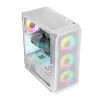 Logic PORTOS ARGB MINIDI USB 3.0 korpus valge