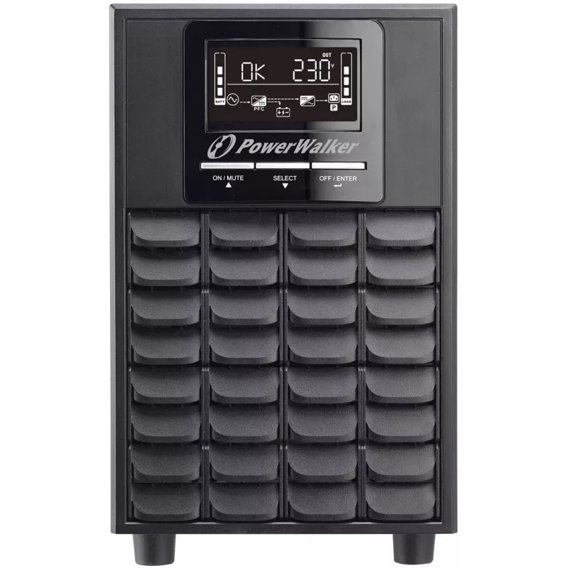 PowerWalker VFI 1500 CG PF1 topeltkonversiooniga (Online) 1,5 kVA 1500 W 4 vahelduvvoolu väljundit