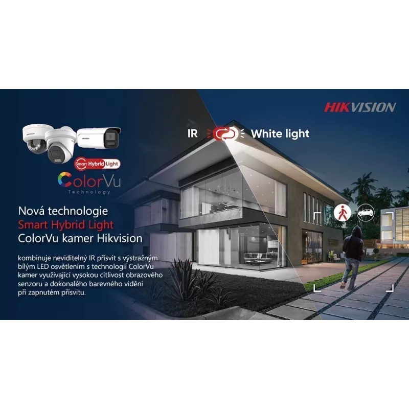 Turretkaamera Hikvision DS-2CD2387G3-LIS2UY/SL 8MP 2,8mm