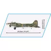 Ehitusmänguasi Cobi Boeing B-17F Flying Fortress Memphis Belle Executive Edition mudelikomplekt