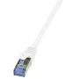 Võrgukaabel LogiLink Cat6a S/FTP RJ-45 1,5 m Valge