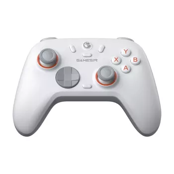 Juhtmevaba mängukontroller GameSir Nova 2 Lite N2 Lite WT — Bluetooth, ergonoomiline disain, valge