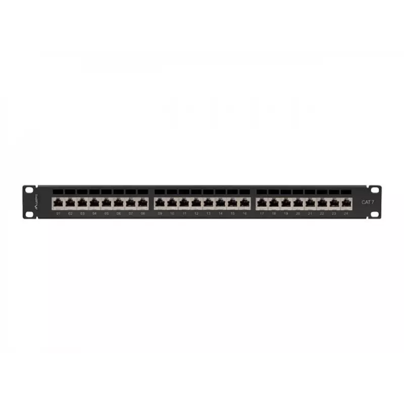 Patch panel 1U Lanberg PPS7-1024-B
