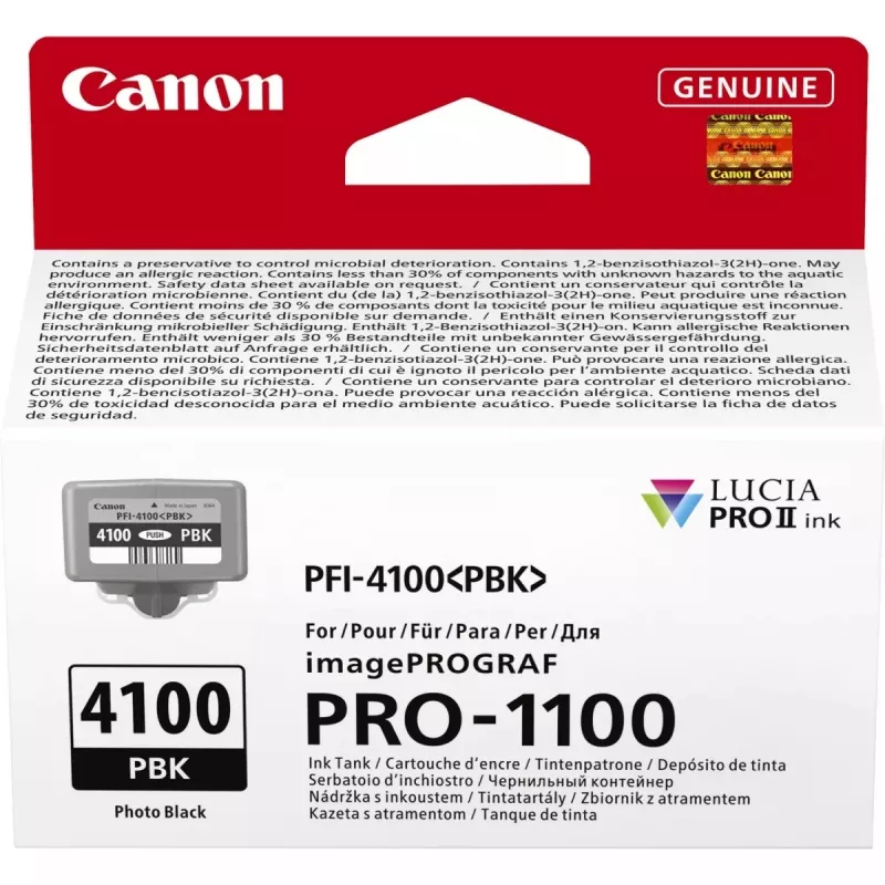 Canon LUCIA PRO II tindikassett 1 tk Originaal Standardtäidis Fot omust