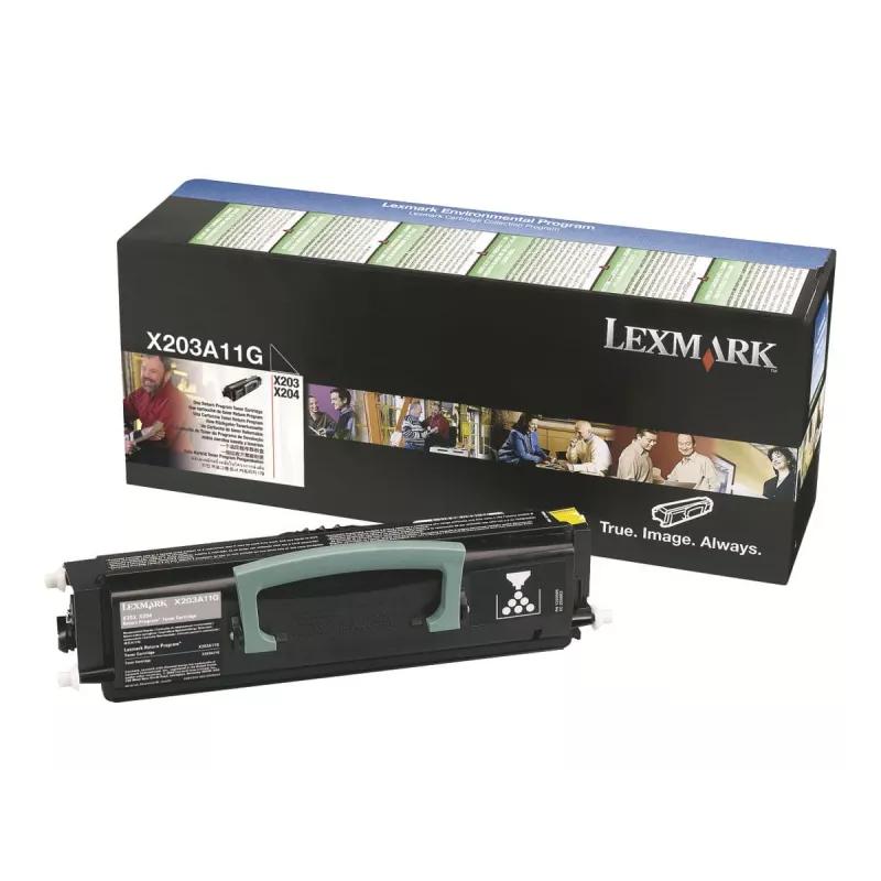 Lexmark Toner X203A11G - Must - Mahutavus: 2500 lehekülge (X203A11G)