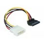Toitekaabel SATA HDD 4pin isane nurga all DeLOCK 60101
