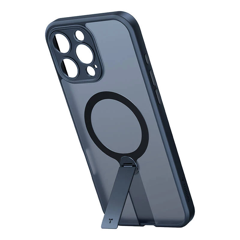 Torras Pstand Spin ümbris iPhone 16 Pro (must)