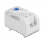 Termostaat DELOCK 66823, plastkorpus IP20, 30 W, 250 V, 10 A, 43×60×33 mm, sinine/hall