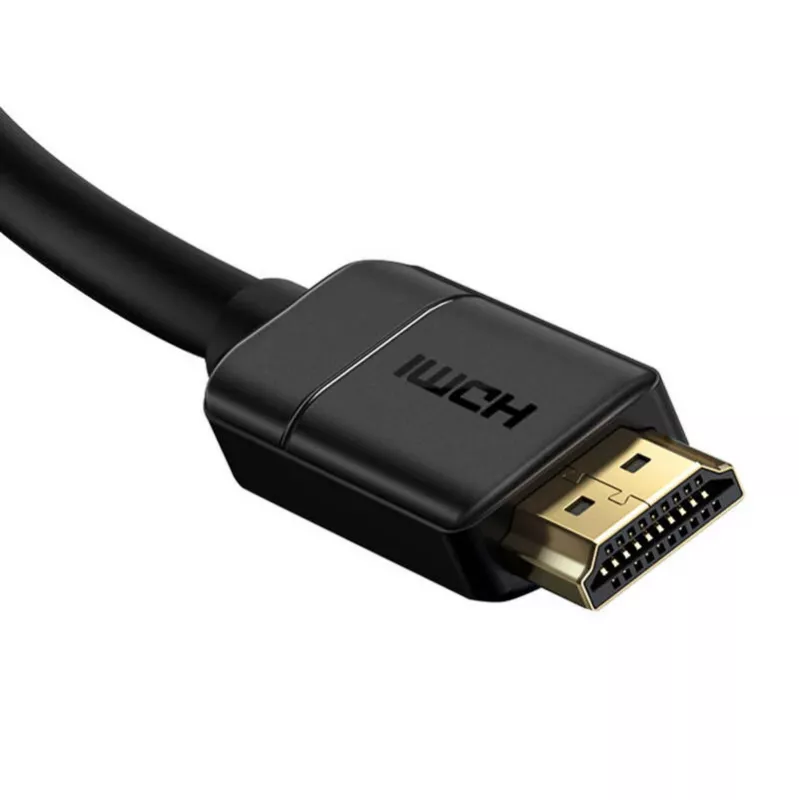 Baseus 2x HDMI 2.0 4K 30Hz kaabel, 3D, HDR, 18Gbps, 8m (must)