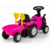 Sõiduriist milly mally T7 traktor (roosa) laste sõiduasi
