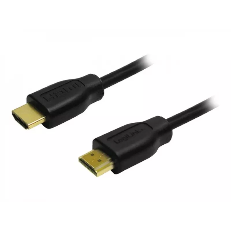 LogiLink HDMI ühenduskaabel HDMI-A pistik, HDMI-A pistik 3.00 m must CH0038 4K UHD HDMI kaabel