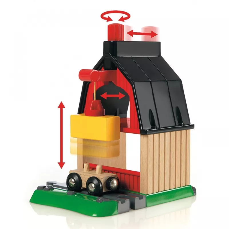 BRIO 33719 Talumaja rongikomplekt, 20 detaili