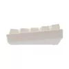 Juhtmega mehaaniline klaviatuur White Shark Shinobi-2 (GK-004211) — USA paigutus, punased lülitid, valge