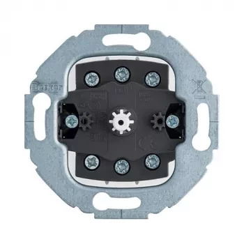 Elektrilüliti tarvik Nupp berker 383803 — must/hall metallist ja plastist korpus, 1 tk