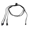 Sisemine toitekaabel Alphacool 18602 0,6 m 3-kontaktiline sirge