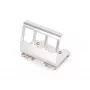 Adapter Digitus AN-25183 3x Keystone moodulile Roostevaba teras