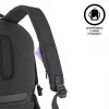 Vaba aja seljakott XDDESIGN Bobby Soft 15,6-tollise sülearvuti sektsiooniga, 16 L, PET, must