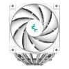 Õhkjahuti DeepCool AK620 Digital SE Valge — kahe 120 mm ventilaatoriga, 6 soojustoru, PWM, LGA 1700 tugi, sisseehitatud ekraan