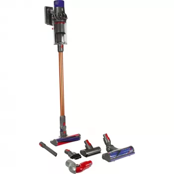 Dyson Cyclone V10 Absolute 2-in-1 traadita tolmuimeja, aku, kuiv, ilma kottita, vask, nikkel