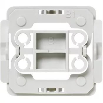 Paigaldatav valge Homematic IP EQ3-ADA-B1 — 58×18×52 mm korpus