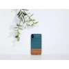 Nutitelefoni ümbris man and wood iPhone XS Maxile — teksamust