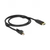 Video kaabliadapter DeLOCK 83730 Mini DisplayPort HDMI-le 2 m Must
