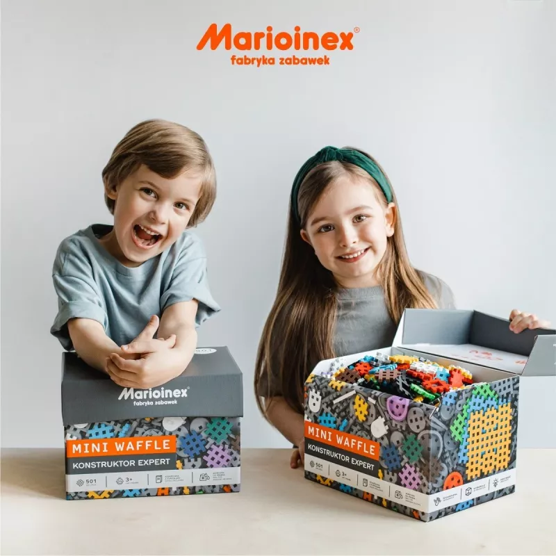 Marioinex Mini Waffle klotsikomplekt Constructor Expert, 501 detaili