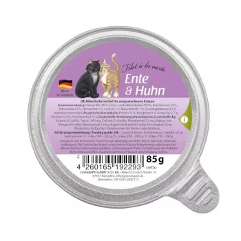 GRANATAPET Filet á la carte Part pardiga - märg kassitoit - 85g