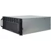 Serveri korpus Inter-Tech 4U-4408 hammas, must/hõbedane