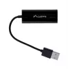 Võrguliidese kaart LANBERG NC-0100-01 USB 10 Gbit/s, hot-swap, kaabel 0,15 m, must