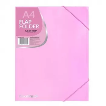 Coolpack klappkaust PP, A4, pastellroosa
