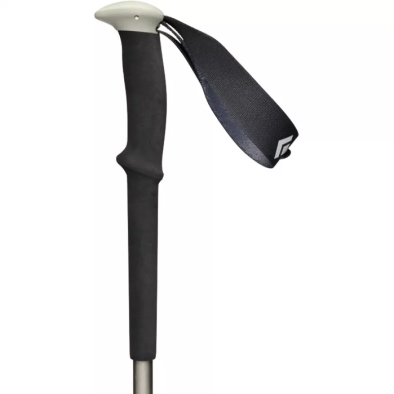 Matkakepid Trail, treeningseade must/oliivroheline, 1 paar, 100-140 cm