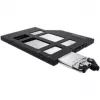 ICY DOCK - ToughArmor MB852M2PO-B - 2x M.2 NVMe PCIe 4.0 SSD zu 2x OCuLink Ultra Slim Wechselrahmen