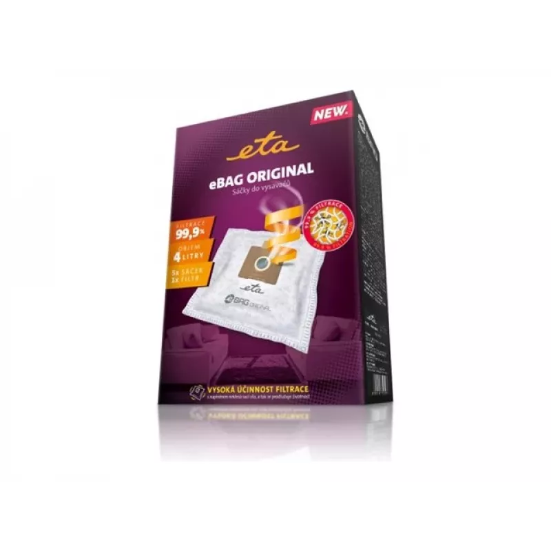 Tolmuimejakott trummel-tolmuimejale ETA ETA960068000 — 5 tk pakend, valge