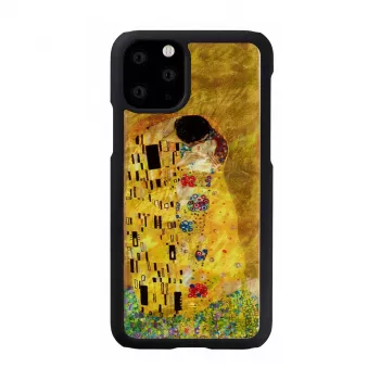 Nutitelefoni ümbris iKins iPhone 11 Pro jaoks — must, kaitsev pehme kate