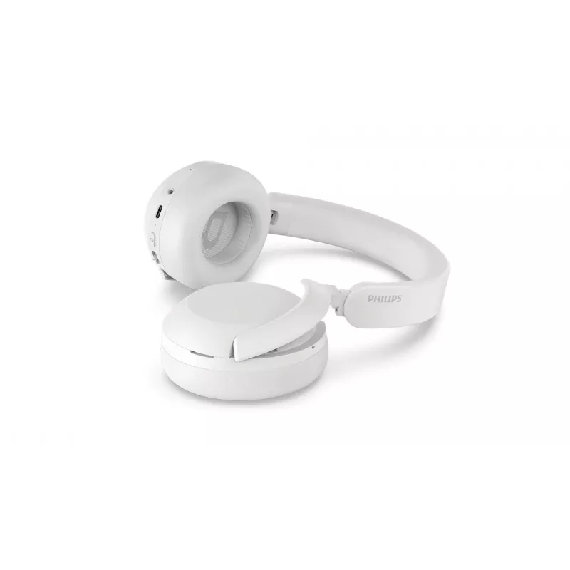 Philips TAH8000EWT/00 kõrvaklapid/peakomplekt Juhtmevaba Peapael Kõned/Muusika USB USB-C Bluetooth Valge