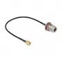 Antennikaabel DeLOCK 89059 RP-SMA pistik N-pistikupessa RG-174 30 cm