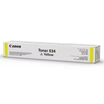 Canon 034 toonerikassett 1 tk Originaal Kollane