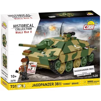 Cobi Blocks Jagdpanzer 38t Brave ehituskomplekt, 731 tükki