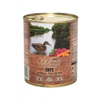 Märg koeratoit o'canis Part hirsi ja porgandiga — 800 g purk, valk 9,7%, rasv 4,2%, niiskus 74,4%