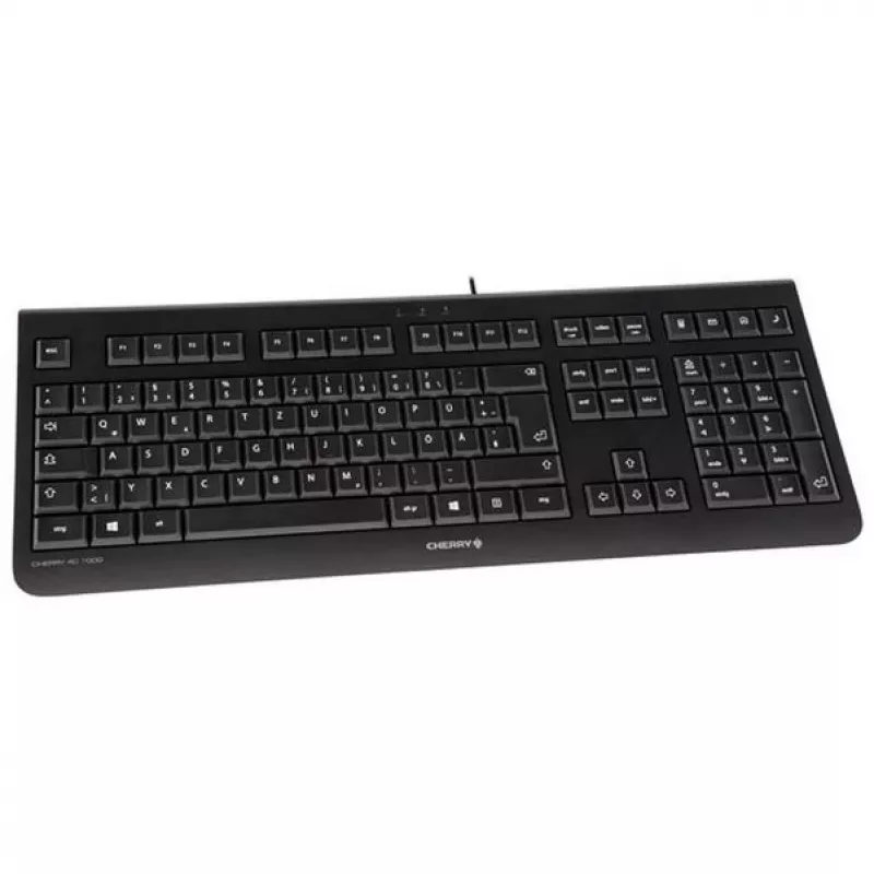CHERRY KC 1000 klaviatuur kontor USB QWERTY hispaania must